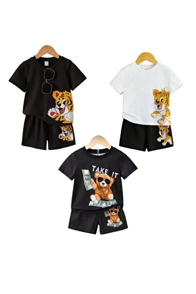 ENSE 3-dijelni letnji set Štampano Gornji i donji deo // Molimo odaberite jed...