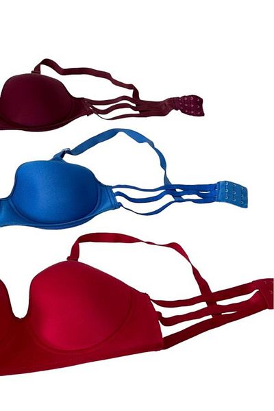 El Major Set de sutien din 3 piese pentru femei C Cup Plus Size