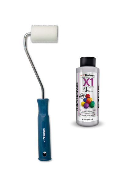 Polisan X1 Art Multisurface Akrilik Hobi Boyası 120ml - Siyah Orkide X1 Art 5...