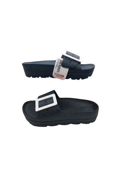 GEZER Γυναικείες παντόφλες Navy Blue Ultra Light - Πόρπη, Casual, Κομψές gzrr698-00