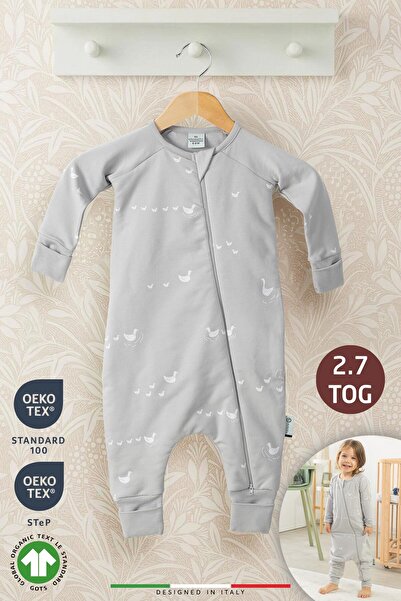 Elele EleleLife Dolgulu Çoçuk/Bebek Uyku Tulumu 2.7 Tog Gri Pato