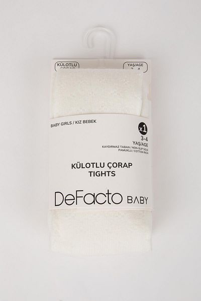 DeFacto Baby Girl Cotton Pantyhose C9081A5NS
