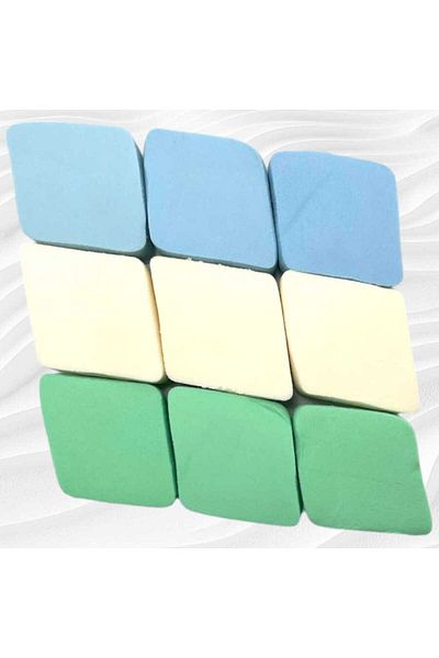 CLARİS Claris Latex Makeup Sponge 9 Pieces