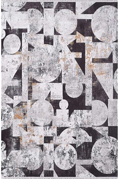 Pierre Cardin Gloria XG00A Siyah Modern Makine Halısı