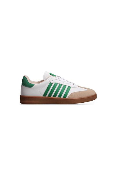 M.P. MP UrbanGlide Luxe Men's Lace-up WHITE-GREEN Sneakers