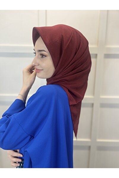 PİRAMİT Μονόγραμμα ζακάρ κασκόλ, μονόγραμμα πυραμίδας, κασκόλ με σχέδιο κερασιού 01009