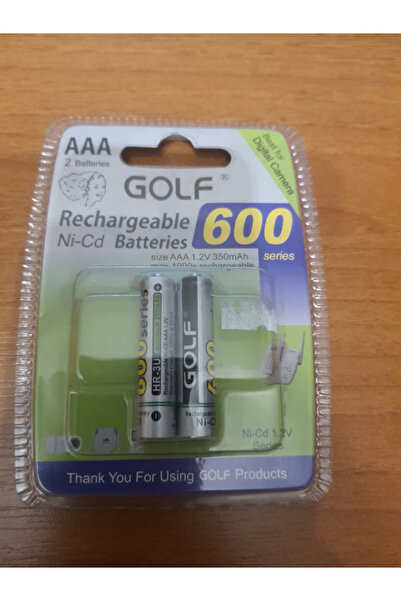Golf Şarjlı 350mah Aaa Ince Kalem Pil