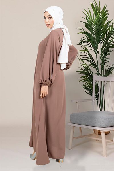 Beyza Детайли на мъниста Samyeli Milk Coffee Ferace - 3746