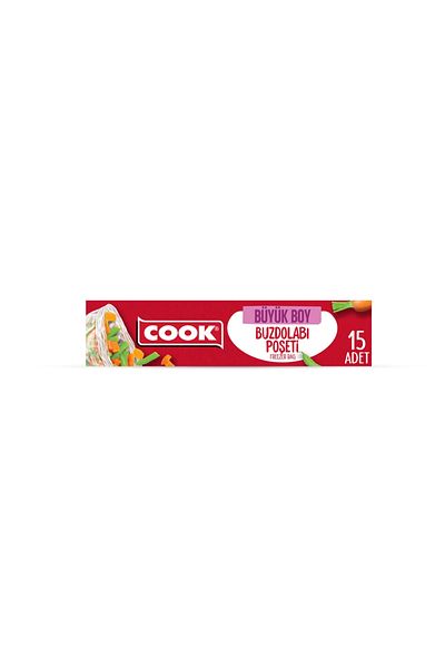 COOK Refrigerator Bag, Large Size, 15 Pieces