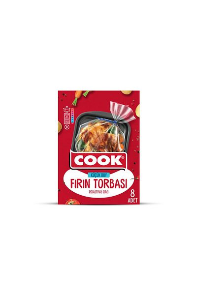 COOK Oven Bag, Small Size, 8 Pieces