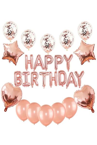 DÜVENCİ TİCARET HAPPY BIRTHDAY BALON SET