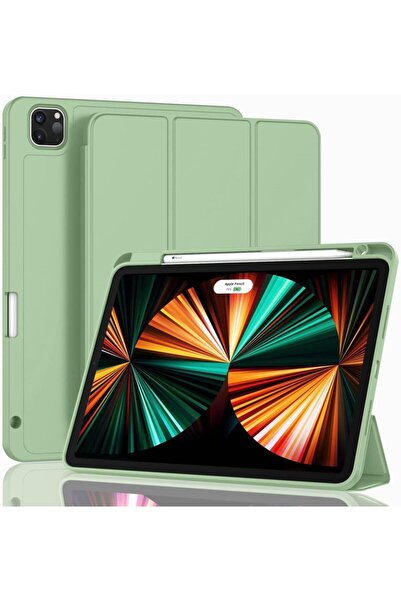 UnDePlus Ipad Pro 11 4. Nesil 3. Nesil Uyumlu Kılıf Pen Charge Kalem A2435 A2...