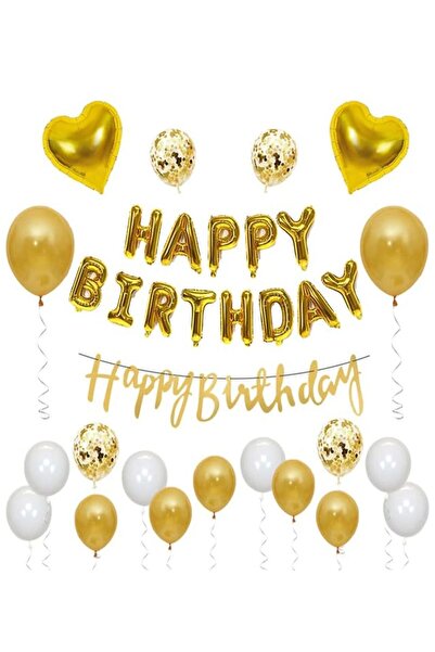 DÜVENCİ TİCARET HAPPY BIRTHDAY BALON SET