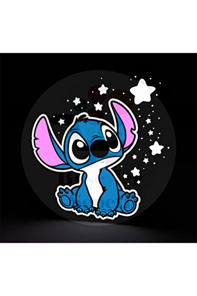 Bi'şeyler Sepeti Stitch Stars Led Işıklı Dekoratif Lightbox