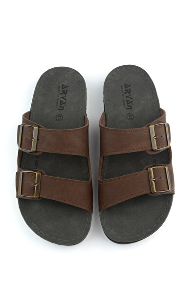 POLOMİA Ежедневни мъжки ежедневни чехли с гъвкава катарама Polomia Pablo