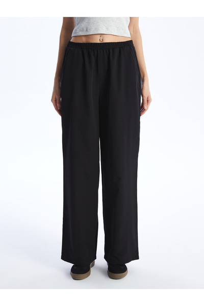 LC Waikiki Pohodlné dámské kalhoty s elastickým pasem