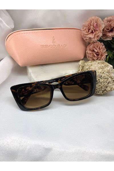 Di Caprio Keds Cat Eye Brown Women's Sunglasses