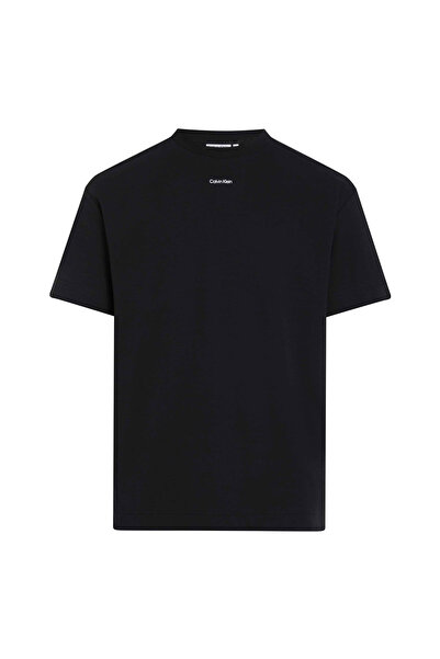 Calvin Klein Bisiklet Yaka Siyah Erkek T-Shirt K10K112487BEH