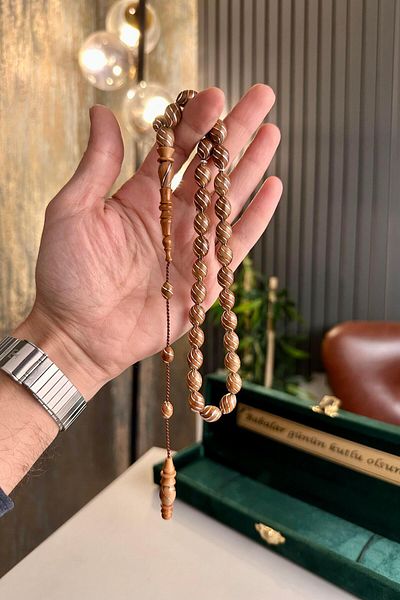 dergah tesbih Üstad Ömer Aktaş Workmanship Silver Processed Skittle Prayer Beads