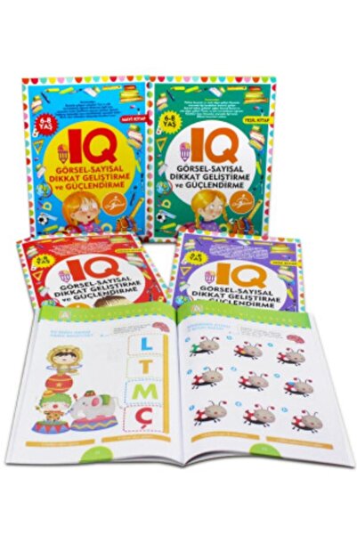 Çocuk Gezegeni Iq Dikkat Geliştirme Ve Güçlendirme Seti 6-8 Yaş - 5 Kitap