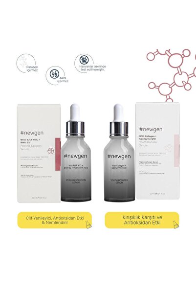 NewGen Peelıng Solutıon Serum 30ml- Youth Booster Serum 30 ml