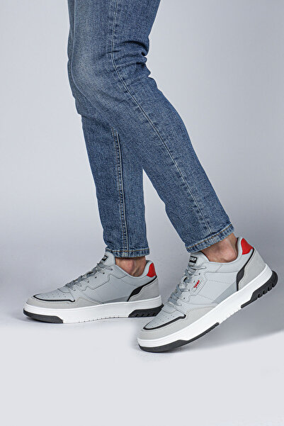 Jump 28662 Gray - Navy Blue Men's Sneaker Casual Sports Shoes