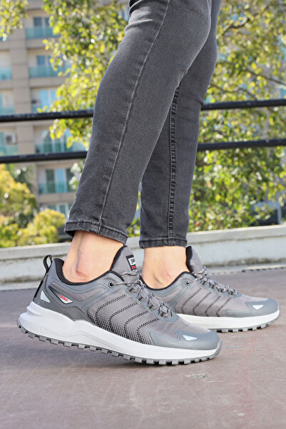 Jump 28679 Gri Erkek Su Geçirmez Outdoor Spor Ayakkabı