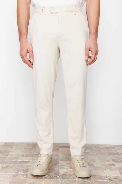 Trendyol Collection Stone Slim Fit Italian Cut Chino Fabric Pants TMNAW23PL00034