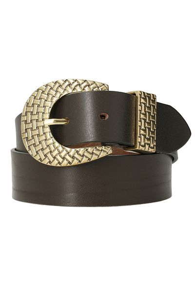 Tamaris Taschen Damen Gürtel Ledergürtel 160046 Kahverengi Braun