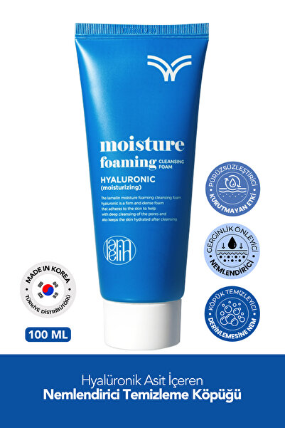 Lamelin Hyalüronik Asit İçeren Temizleme Köpüğü Lamelin Moisture Foaming Hyal...