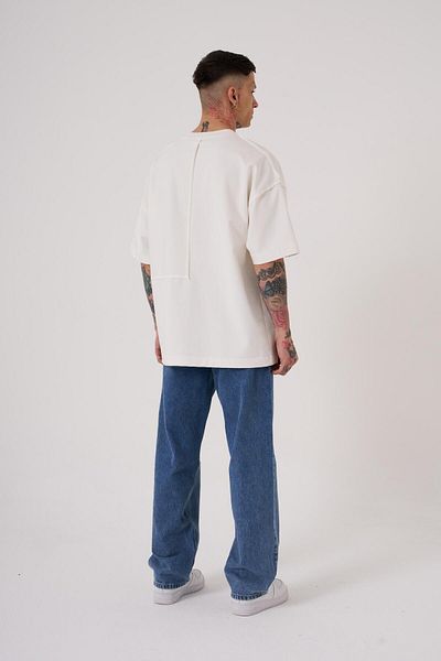 Machinist Pantaloni largi, relaxați, cu efect K albastru