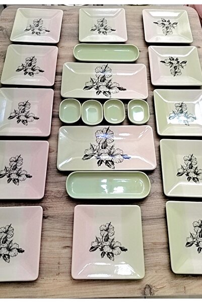 Bera Kahvaltı takımı 12 kişilik 20 parça colorful flavors