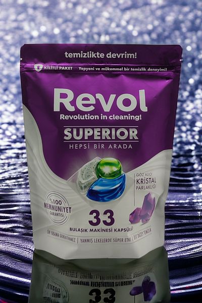 REVOL Superior All-In-One Dishwasher Capsule Tablet 33 Washes