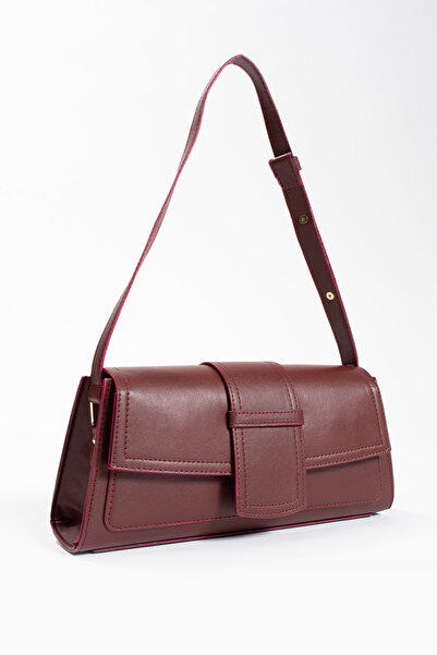 ESTUTE Kadın Kapaklı Dikdörtgen Çanta