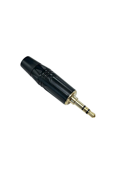 Hepa-Merz Hepa Merz SFC-S36 3.5MM Altın uçlu Stereo Siyah Jack (3.5 mm Stereo...