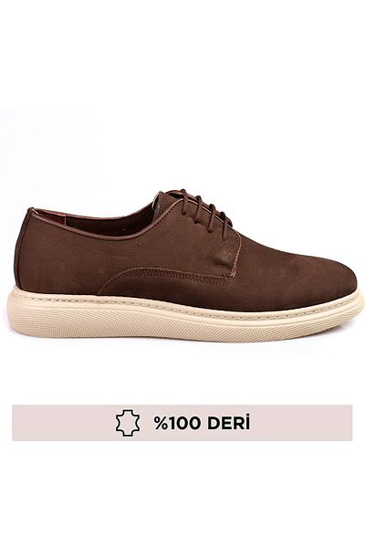 maximoda 100% δέρμα Nubuck, ραμμένη σόλα, χοντρή σόλα, εσωτερικά εξωτερικά δερμάτινα ανδρικά παπούτσια Nubuck
