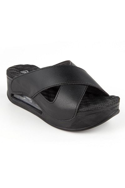 Muya 31210 Papuci pentru femei Penelope Anatomical Air Max Sole Negru-negru