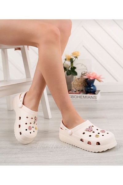 mustey High Sized Hospital Cook Nurse Doctor Slippers With Massage Base