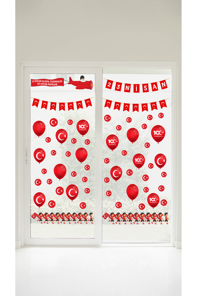 Akıllı Kağıt Autocolant 23 aprilie 100x100cm (Model -1)