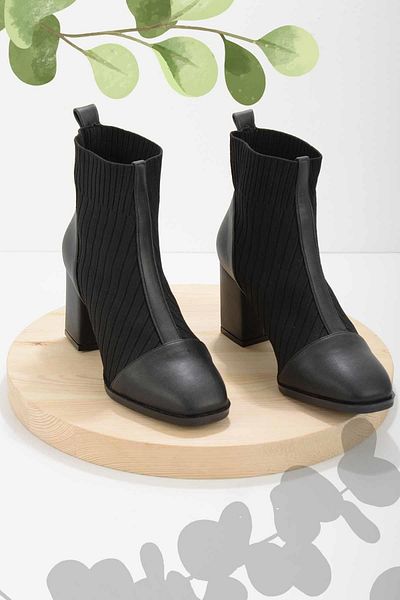 Bambi Schwarze Damenstiefel & Bootie K02687022209