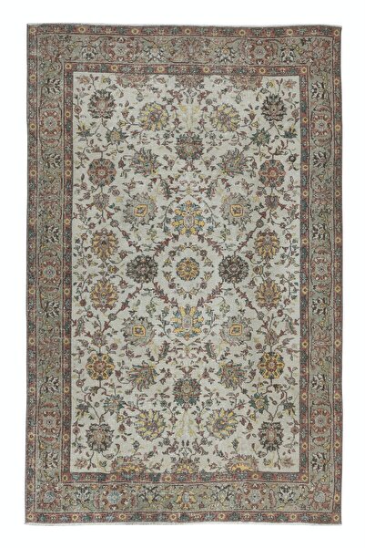 Tekin 200x310 cm Kır Evleri, Rustik ve Geleneksel İç Mekanlar için Eski El Ya...