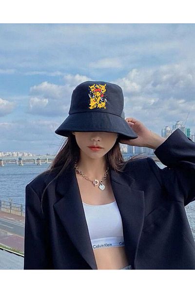 Touz Moda Καπέλο Ψαρά με κουβά Pikachu