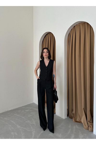 Vuntal BUTİK Vest and Suit Set