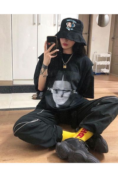 Touz Moda Рибарска шапка Betty Boop Bucket