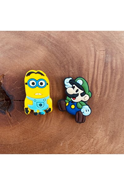 Crocs Jibbitz Terlik Süsü Minion ve Mario