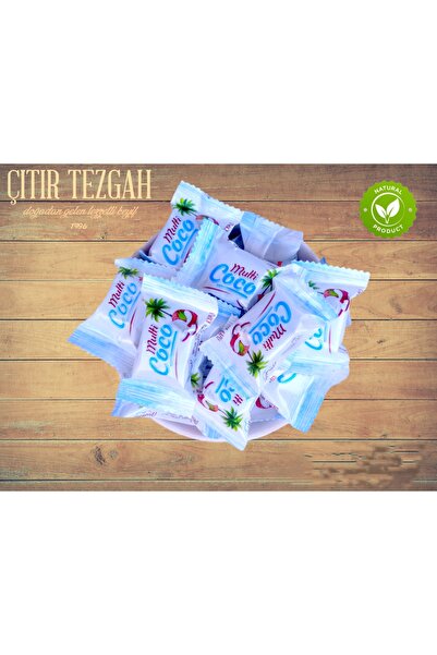 ÇITIR TEZGAH CoCo Bar Sütlü Çikolata Kaplı Hindistan Cevizli Bar 250 gr ( coc...