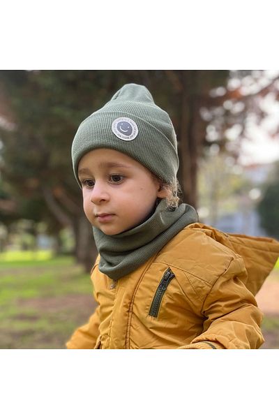 Kukita Beret & Neck Collar Set Kuki103