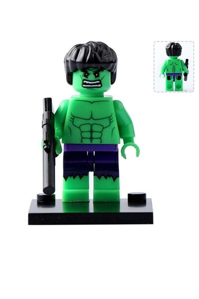 ttoysworld مجسم صغير متوافق مع Legoedly، سوبر هيروز هالك