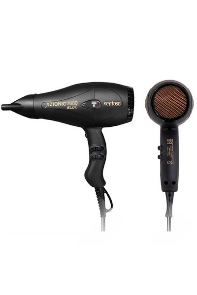 Ventoso X2 Ionic7000 Bldc 2600 W Ionic Professional Hair Dryer and Blow Dryer Copper Gold