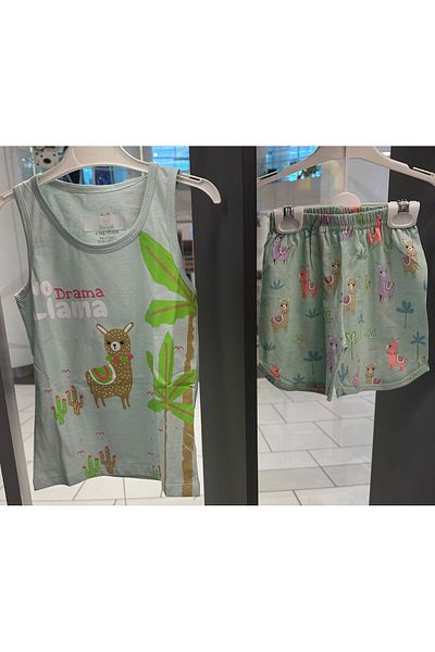 2Friends Lama Printed Pajama Set